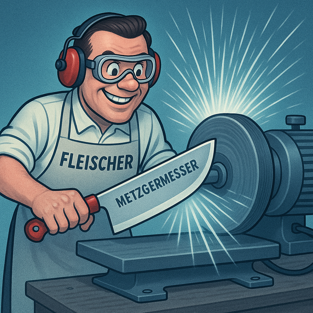 Qualitative Fleischermesser - Metzgermesser und Berufsmesser aus Solingen. Schneidwaren für handwerklichen Metzgerbedarf