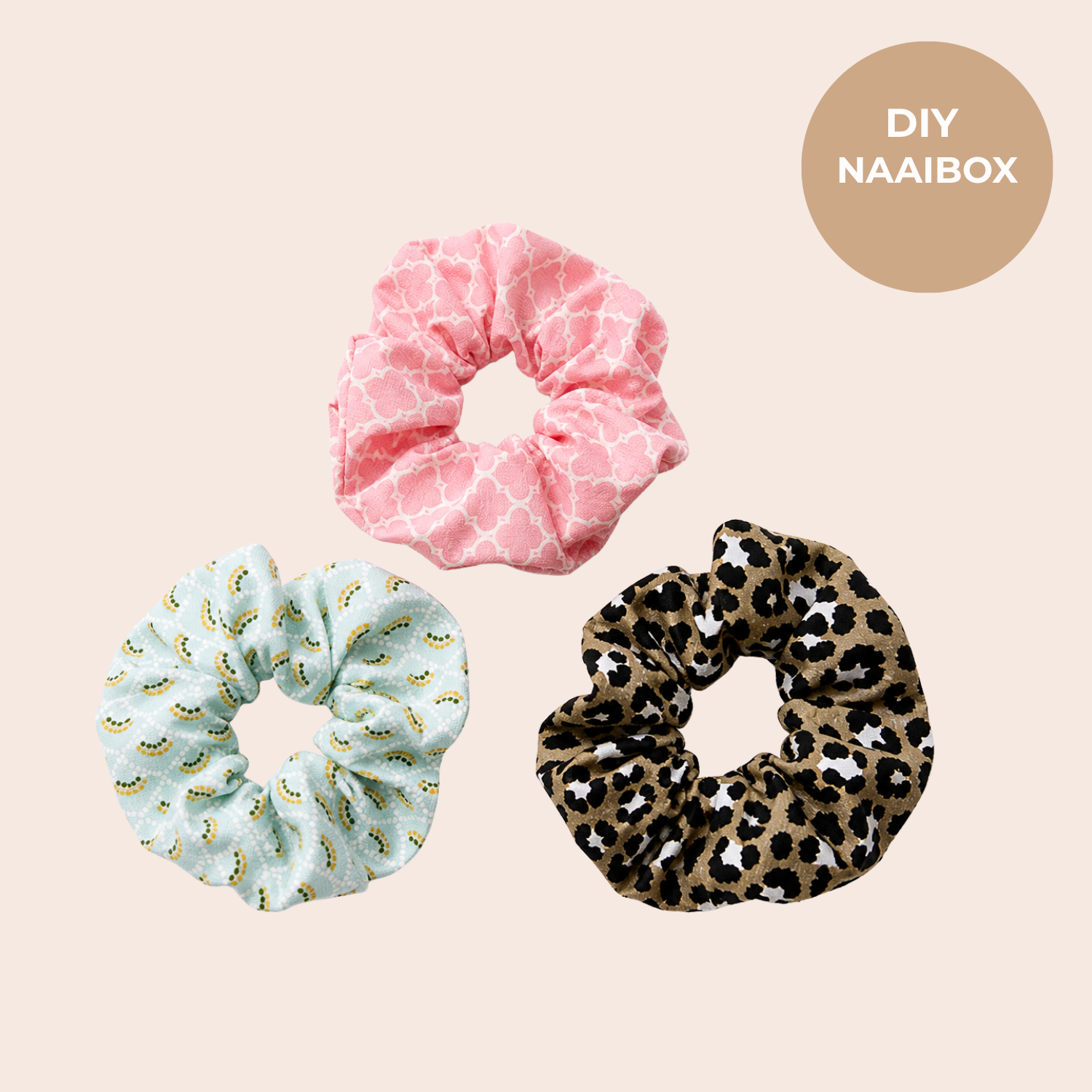 DIY Scrunchie Box – maak 3 scrunchies