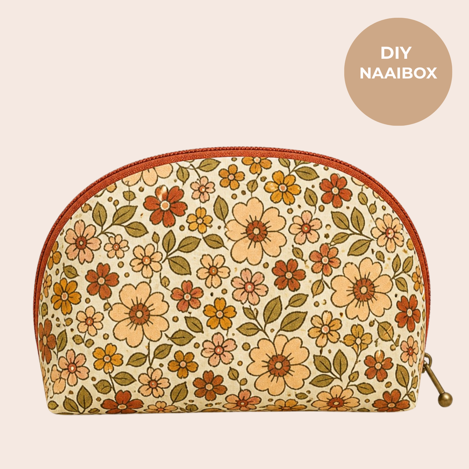 DIY Naaipakket Etui – retro bloemen