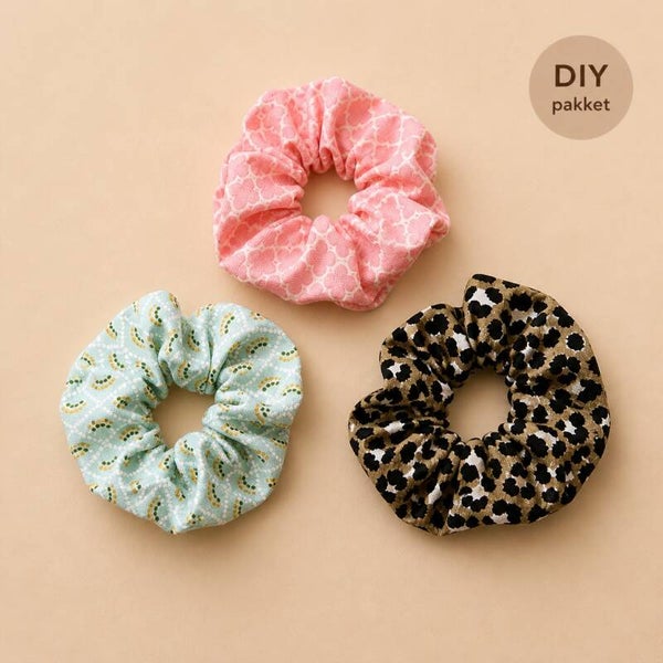 DIY Scrunchie Box – maak 3 scrunchies