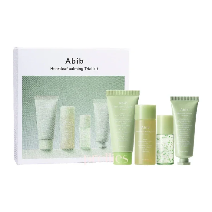 ABIB – Kit d'essai apaisant Heartleaf – 1 ensemble (4 articles)