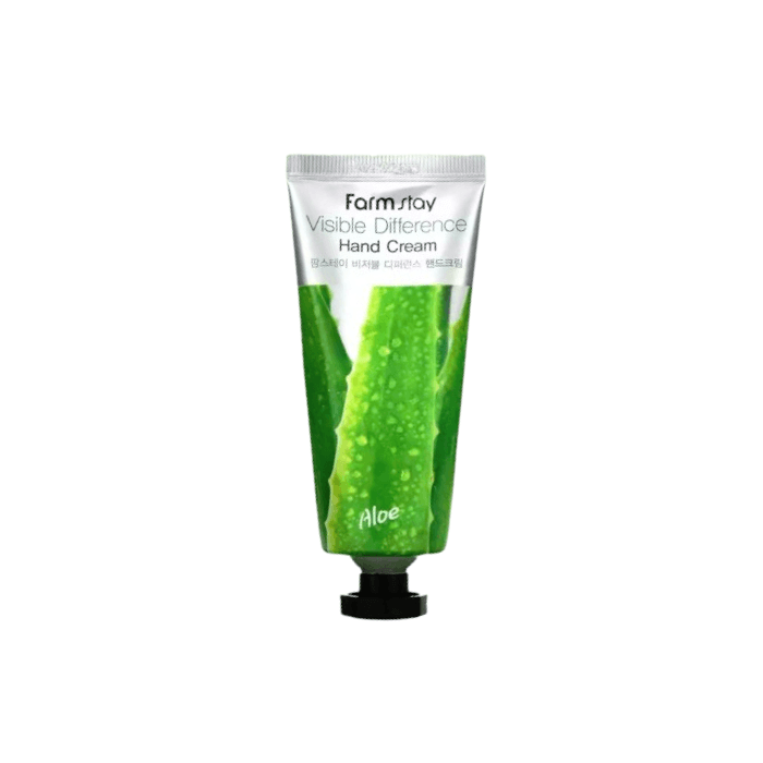 Farmstay – Crème mains Visible Difference à l'aloe vera – 100 g