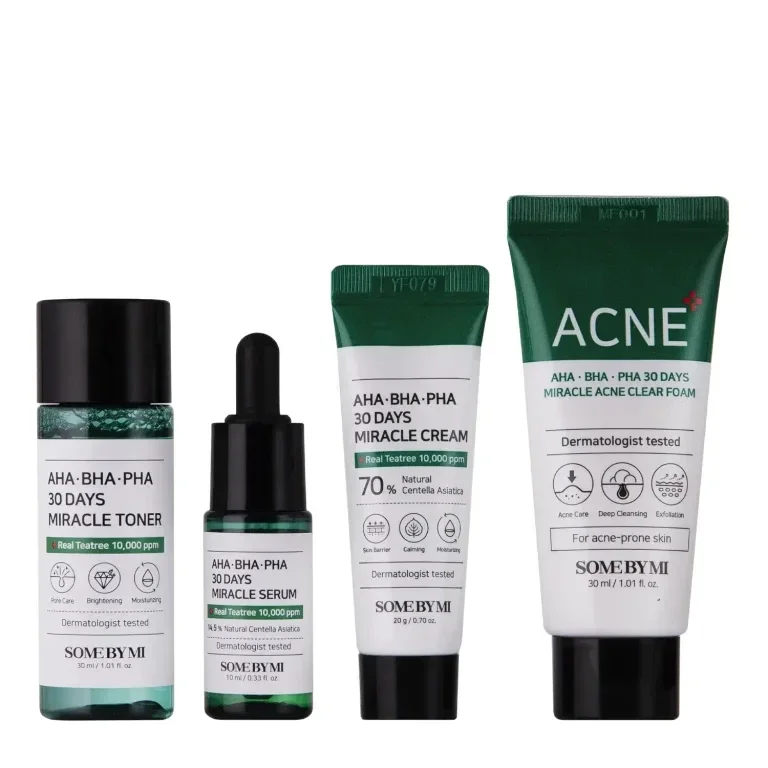 SOME BY MI – Kit anti-acné miracle 30 jours AHA-BHA-PHA