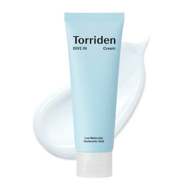 Torriden – Crème à l'acide hyaluronique de bas poids moléculaire DIVE-IN, 80 ml