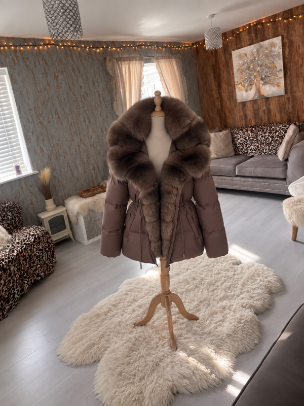 Ladies Fox Fur Jacket