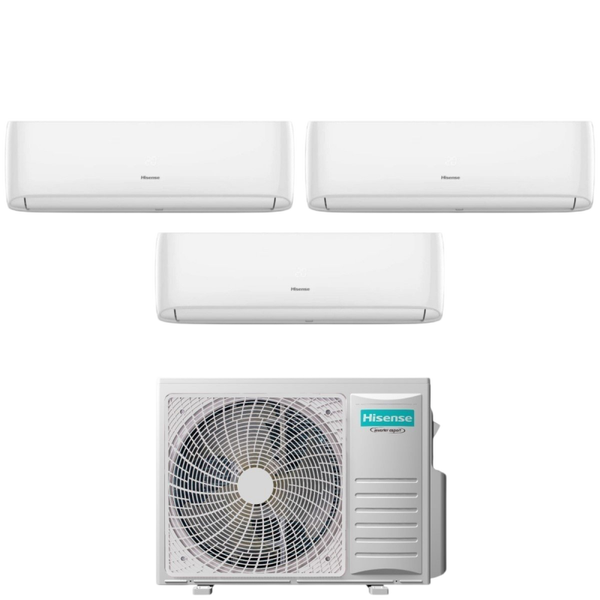 CONDIZIONATORE TRIAL 9+9+9 HISENSE HI-CONFORT CON WI-FI INTEGRATO