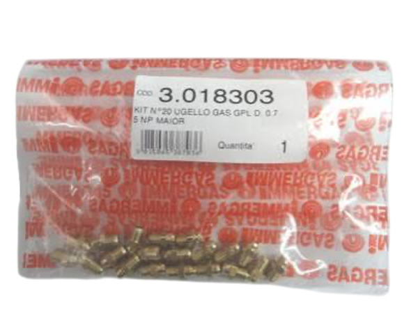 KIT CONVERSIONE GAS G30-G31 20 UGEL IMMERGAS COD:3.018303