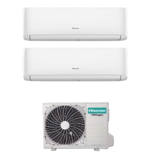 CONDIZIONATORE HISENSE HI-CONFORT DUAL SPLIT 12+12 GAS R32