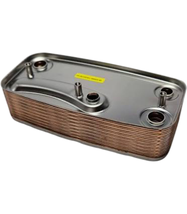 SCAMBIATORE SANITARIO A 18 PIASTRE KIT CON GUARNIZIONI SIME COD:6281535
