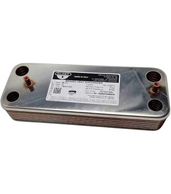 SCAMBIATORE SANITARIO A 12 PIASTRE OCEAN LUNA 20 FI BAXI COD:5625460