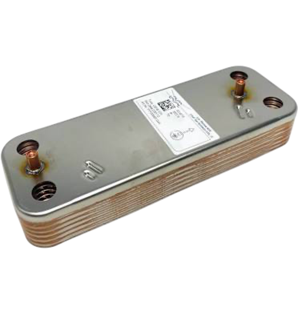SCAMBIATORE SANITARIO A 12 PIASTRE BAXI COD:711612800