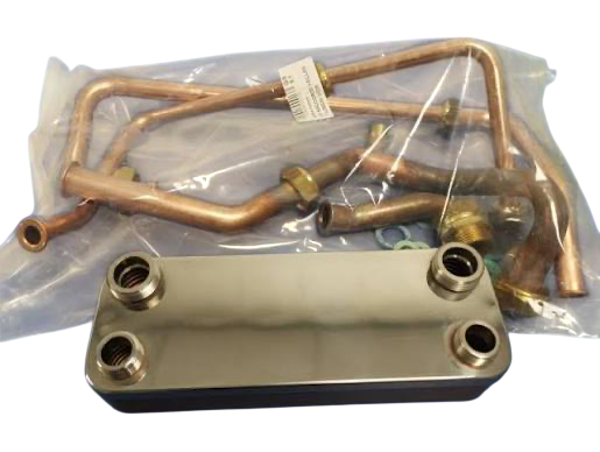 SCAMBIATORE SECONDARIO (KIT) COMPLETO DI KIT MODIFICA VAILLANT COD:0020073793