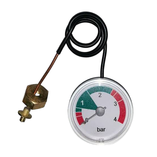 IDROMETRO Ø BB 1/4 F 0-4 BAR BAXI COD:9951650
