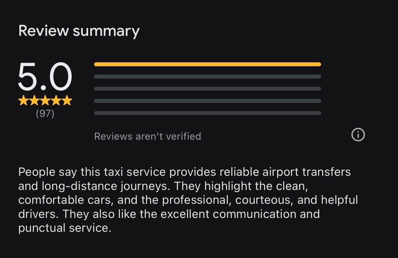 5 Star review - Stama Ltd 