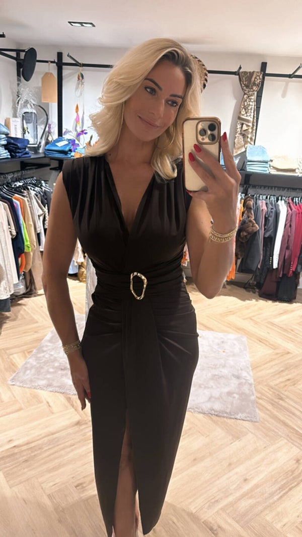SPICED UP YOU’RE LIFE DRESS BROWN