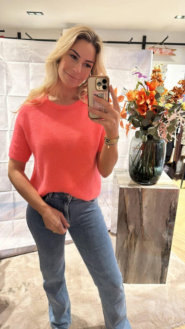 ALPACA TOP NEON PINK