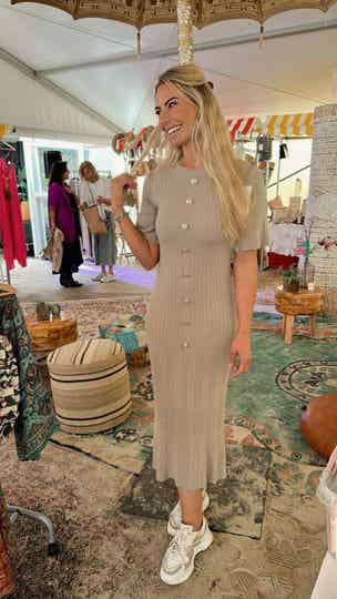 HABANA DRESS TAUPE