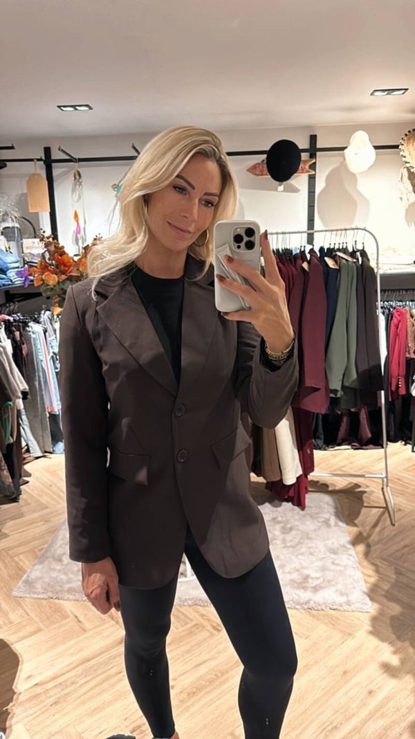 PERFECT BLAZER CHOCO