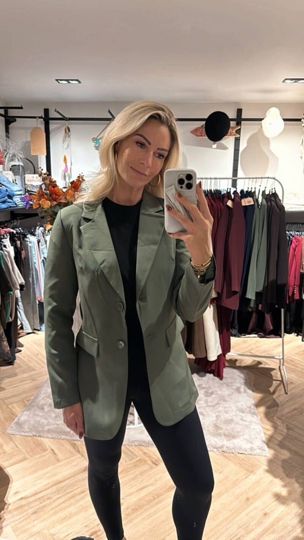 PERFECT BLAZER ARMYGREEN