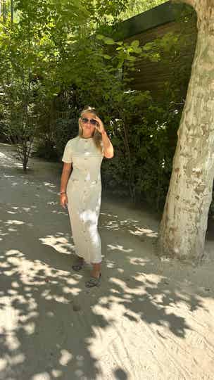 GRIMAUD DRESS WHITE