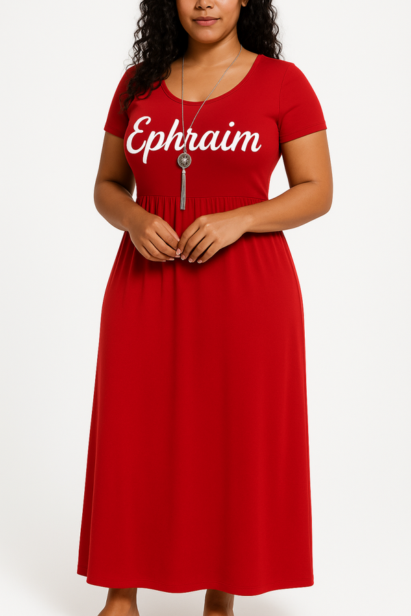 Tribe Flowy Cotton Maxi Dress with or Without Fringes