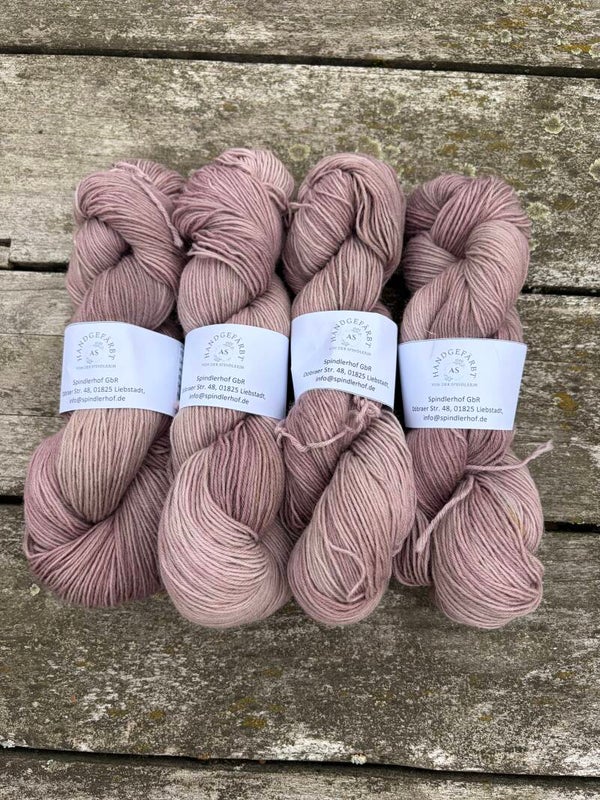 Sockenwolle Mauve