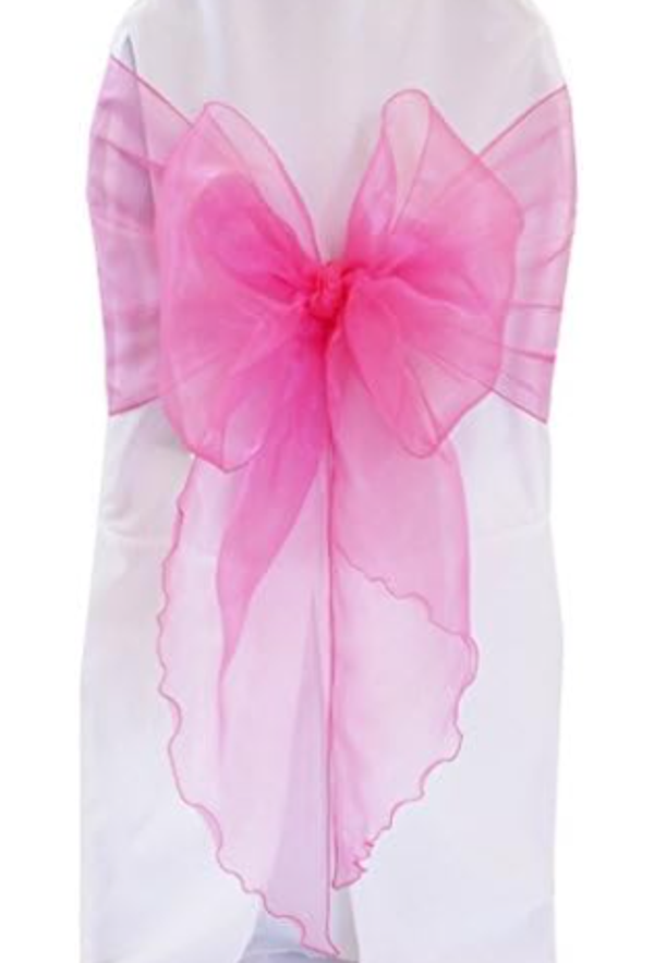 Organza Sashes