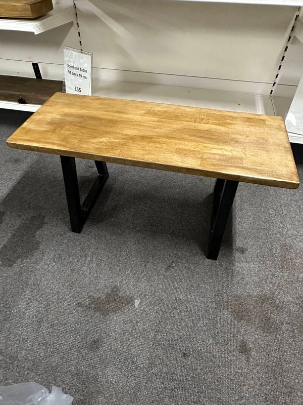 Oak side table