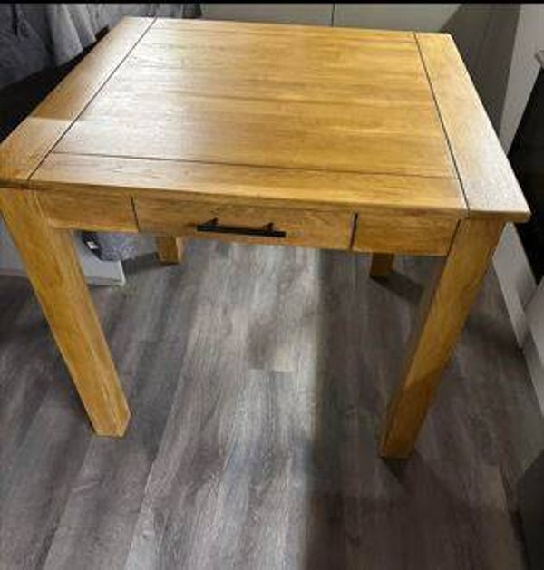 Solid Oak Side Table