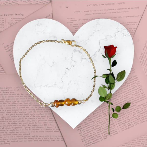 bracelet de cheville en pierres naturelles 🌹