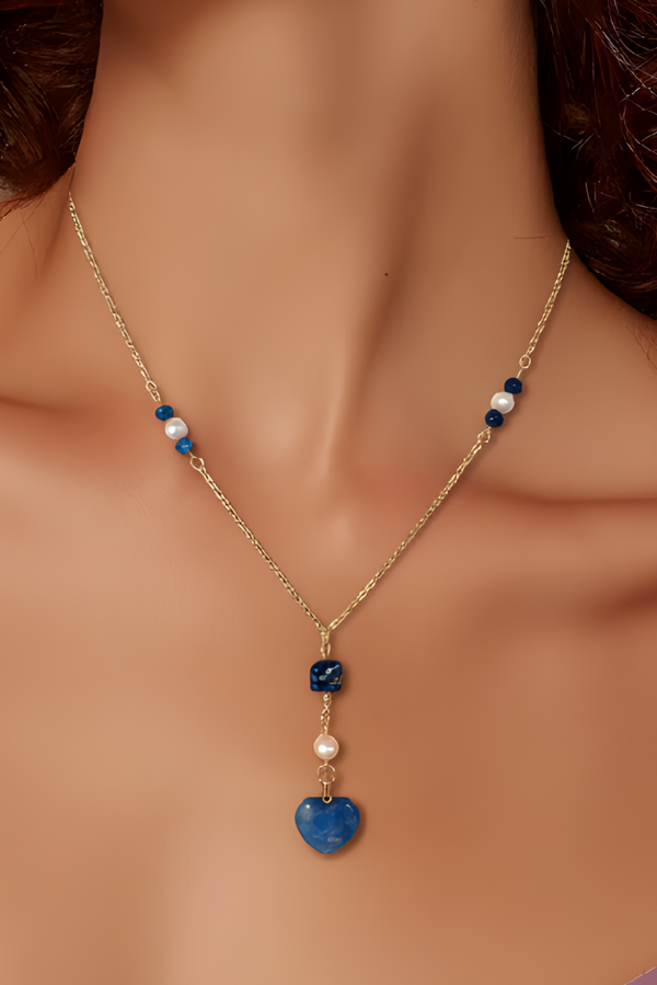 Collier en pierres naturelles 🌹
