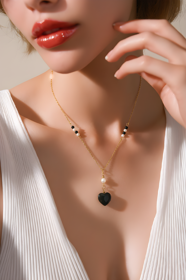 Collier en pierres naturelles 🌹