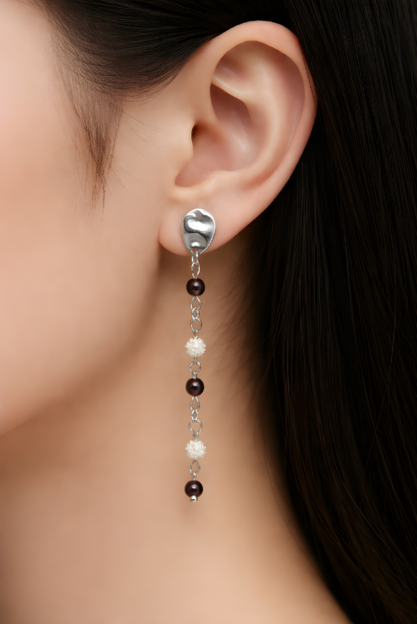 Boucles d'oreilles en pierres naturelles🌹