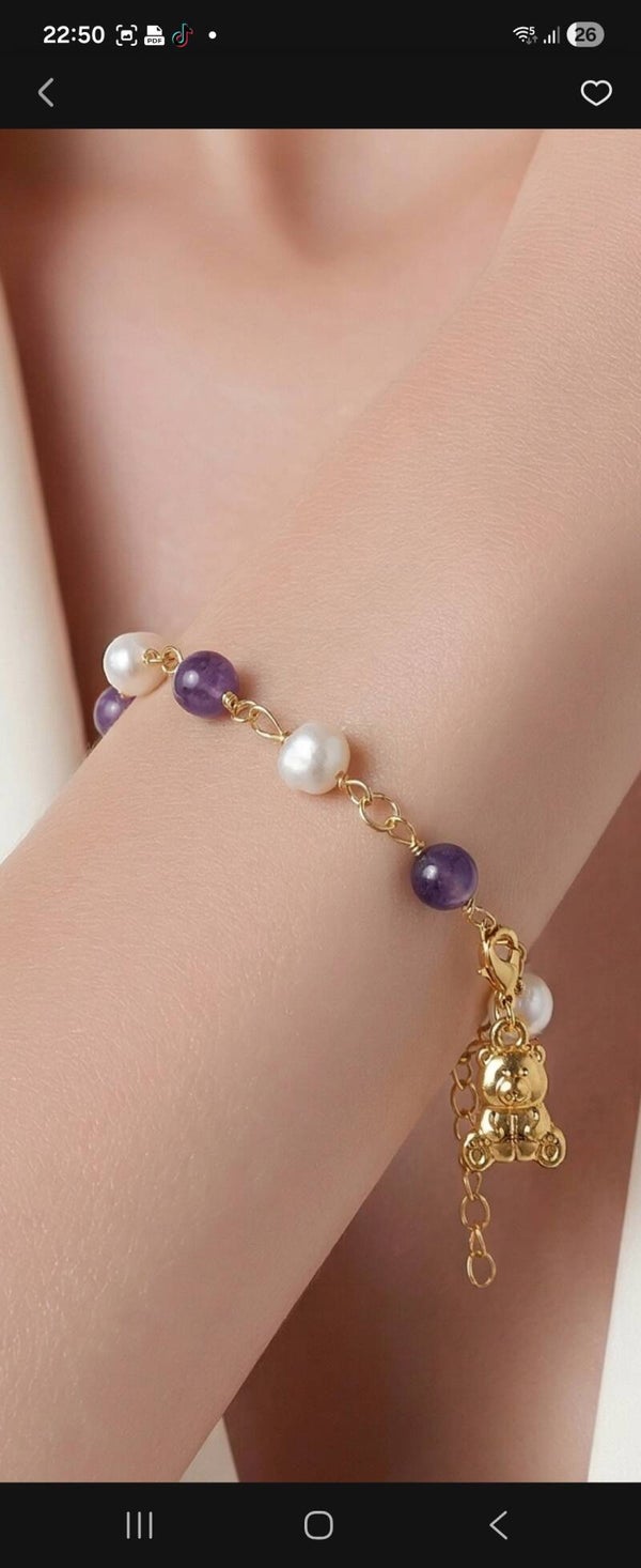 bracelet en pierres naturelles 🌹