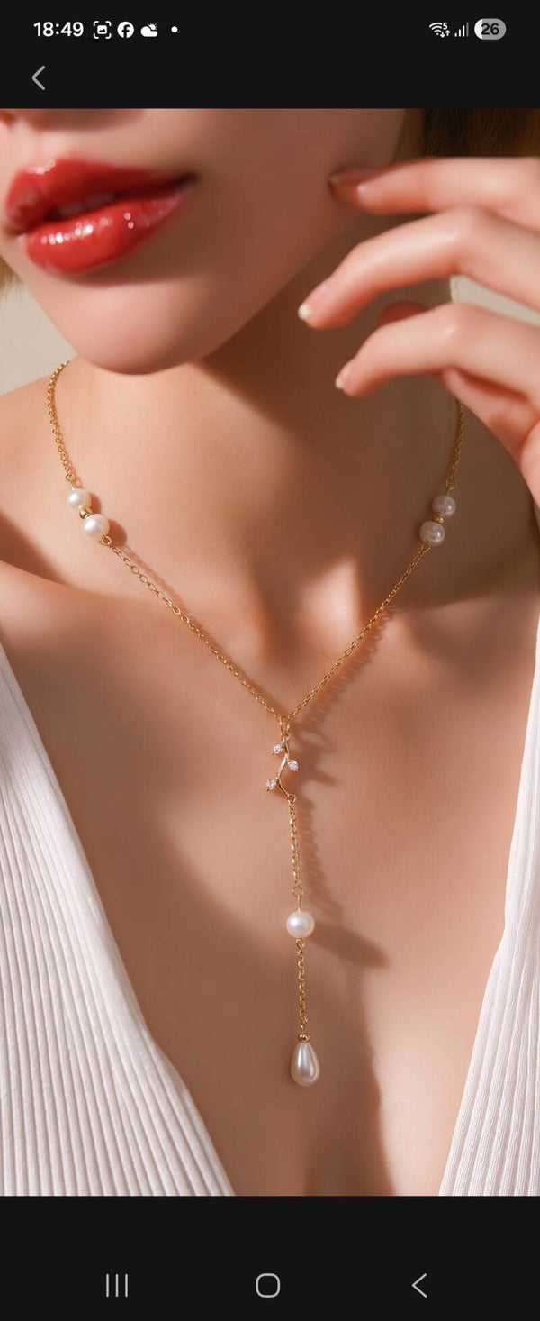Collier de mariage perles d’eau douce