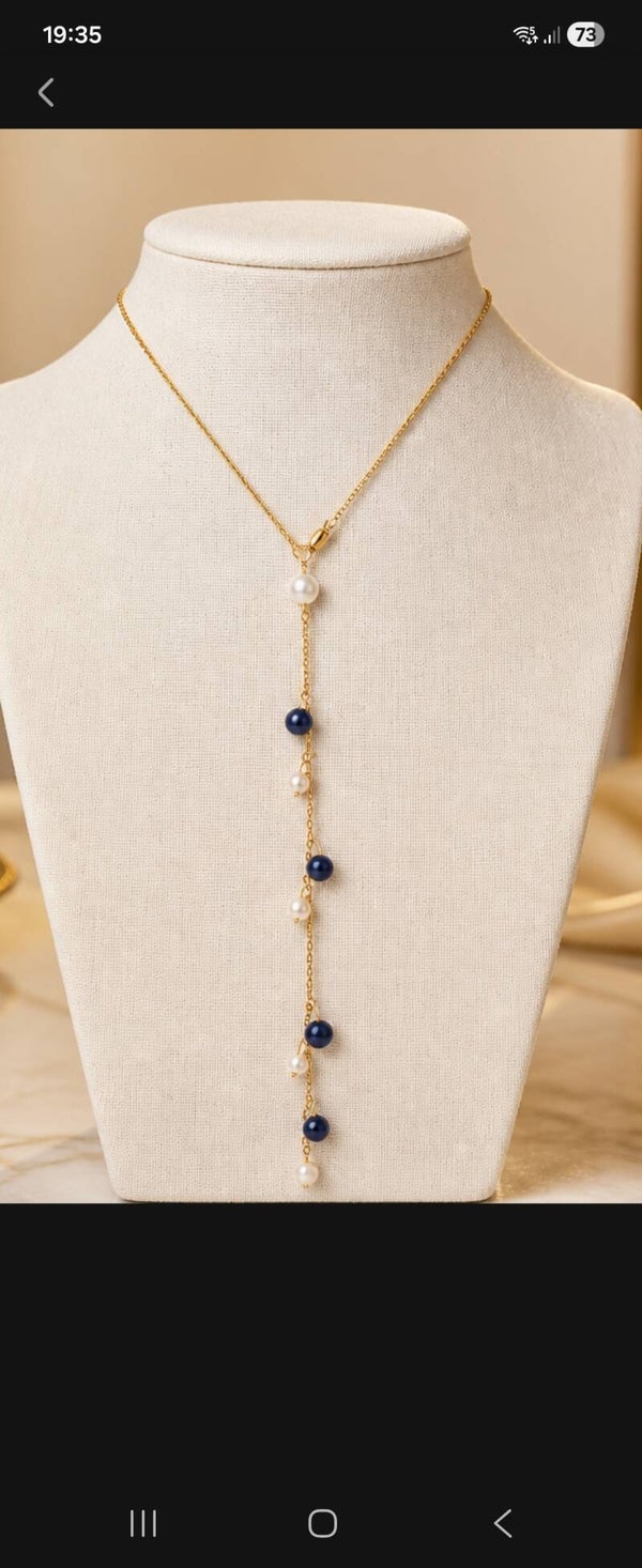 collier de dos mariage , collection " Éclat d' Amour " 🌹