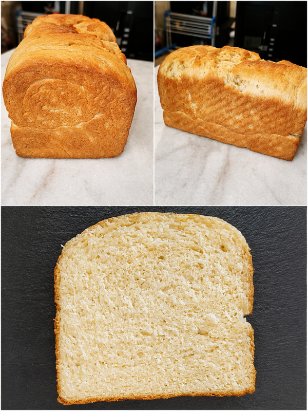 Pain de mie entier