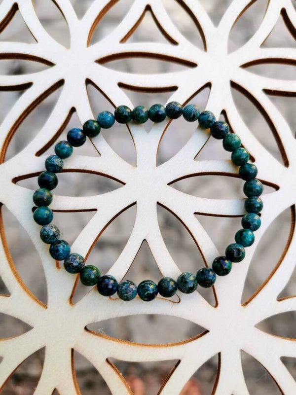 Chrysocolle Bracelet Boules 7-8mm