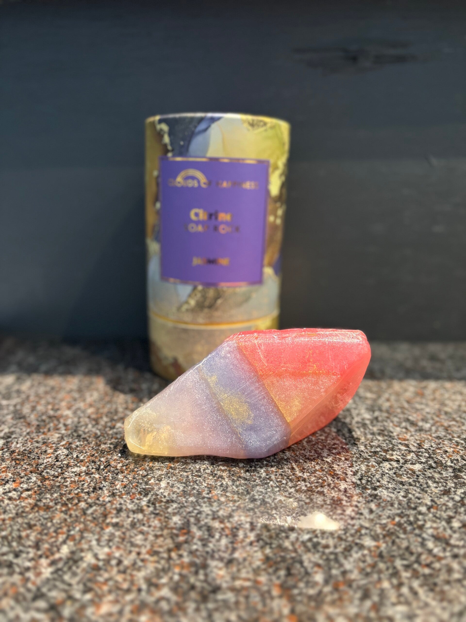 Citrine Soap Rock Jasmine