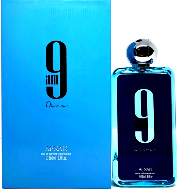 Afnan 9AM Dive EAU de Parfum EDP 100 ML
