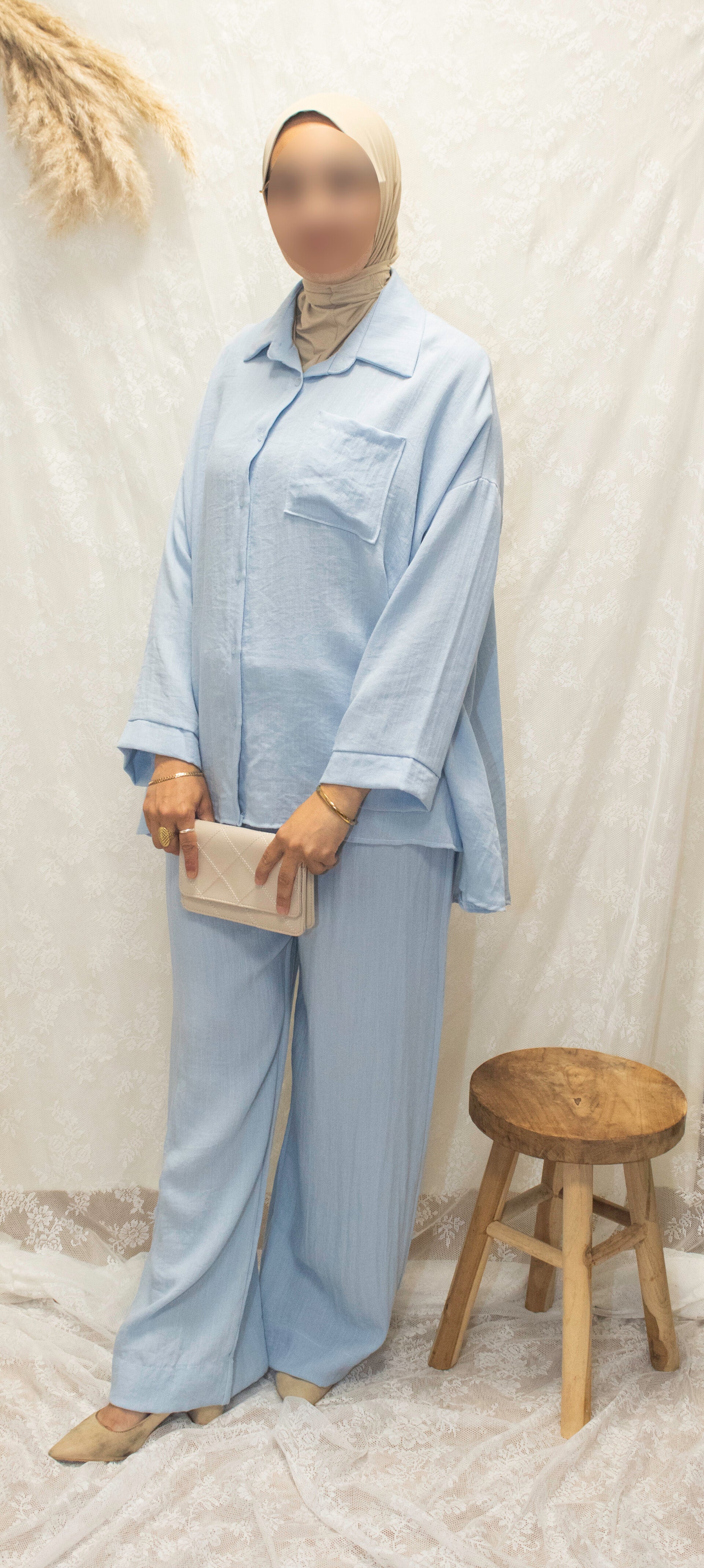 Baby blue twinset