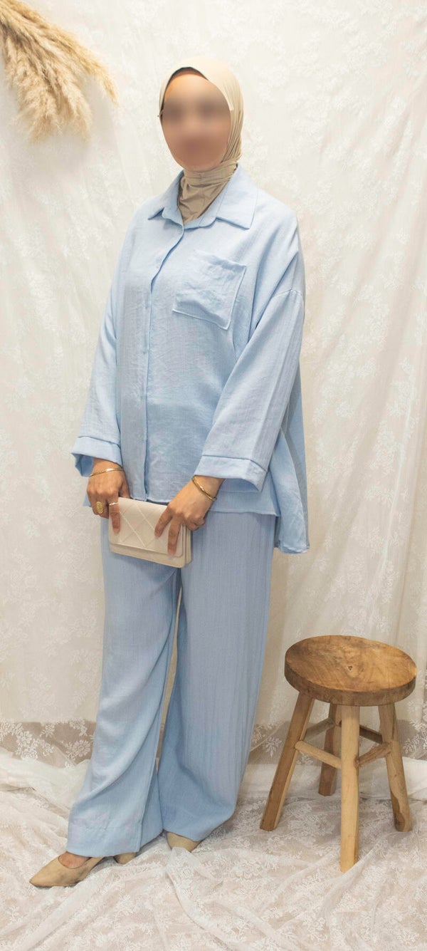 Baby blue twinset