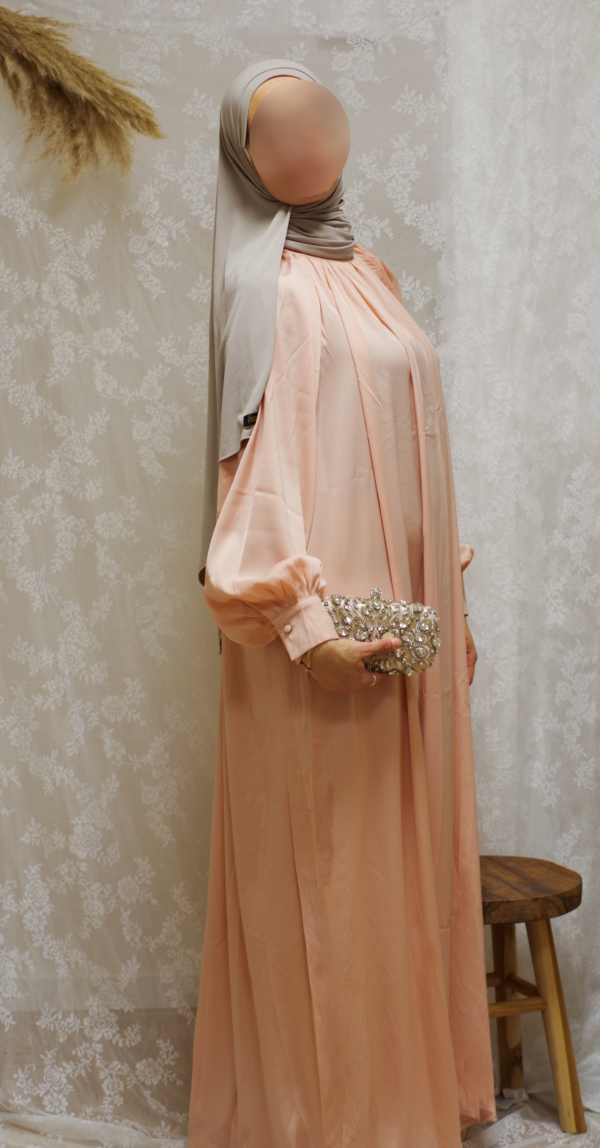 Maxi dress - Soft pink