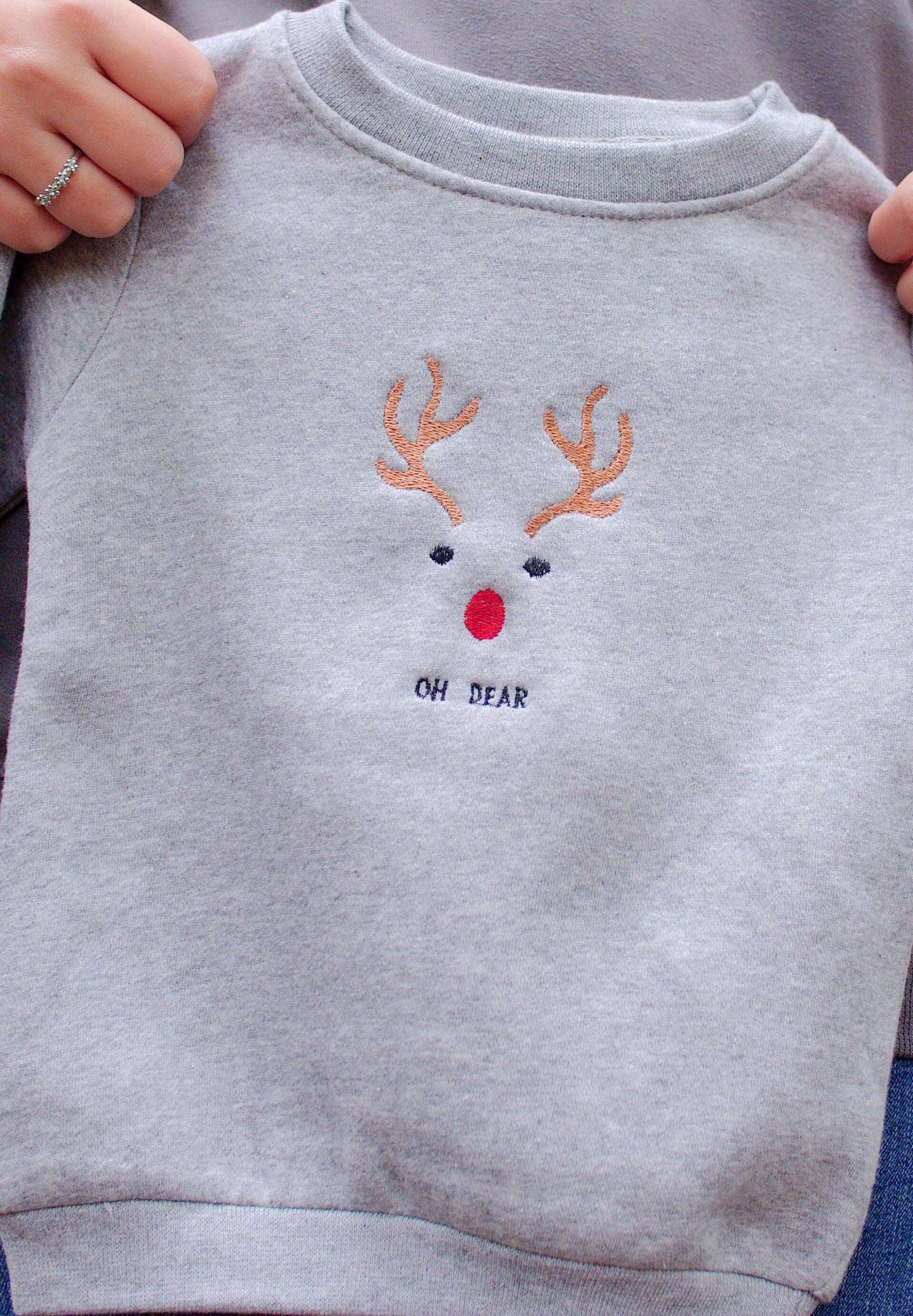 Oh Dear - babykersttrui