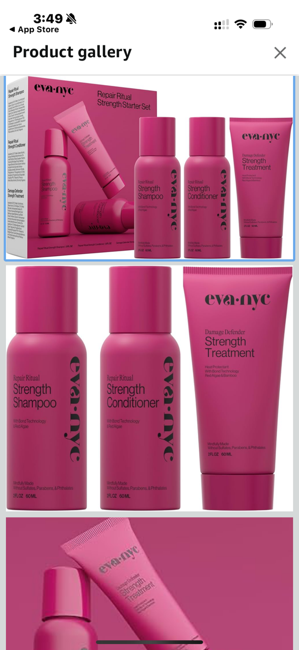 Eva NYC- Strength & Repair Hair Travel Set