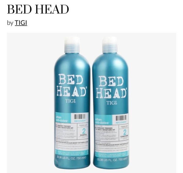 Tigi Bedhead RECOVERY Shampoo/Conditioner Duo