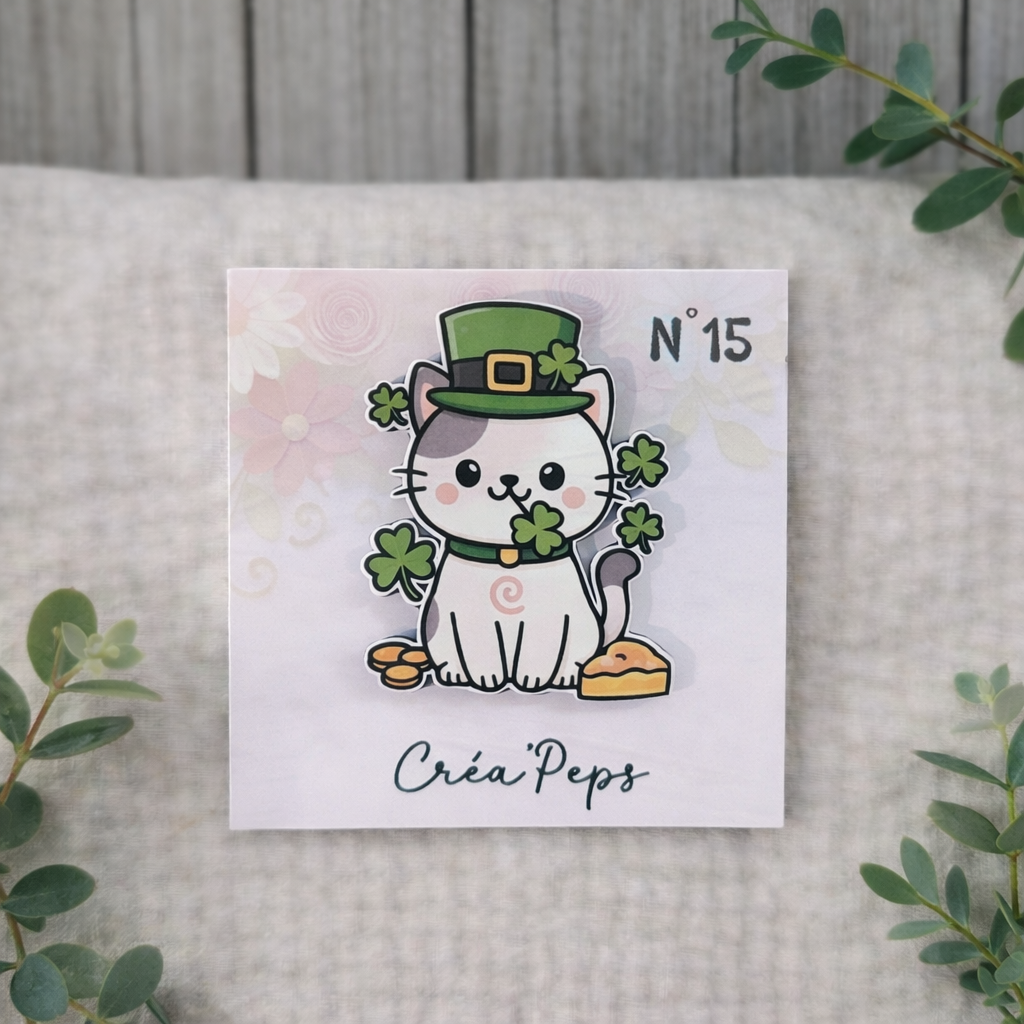 🐾 Créa’Peps n°15 – Saint Patrick & Porte-Bonheur 🍀✨