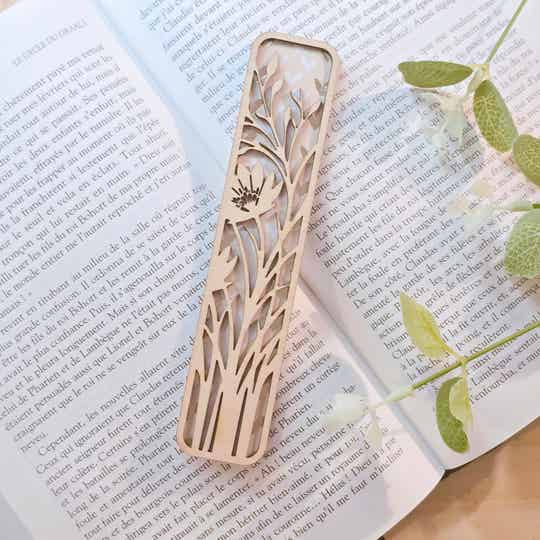 Marque-page "Cœur Végétal"