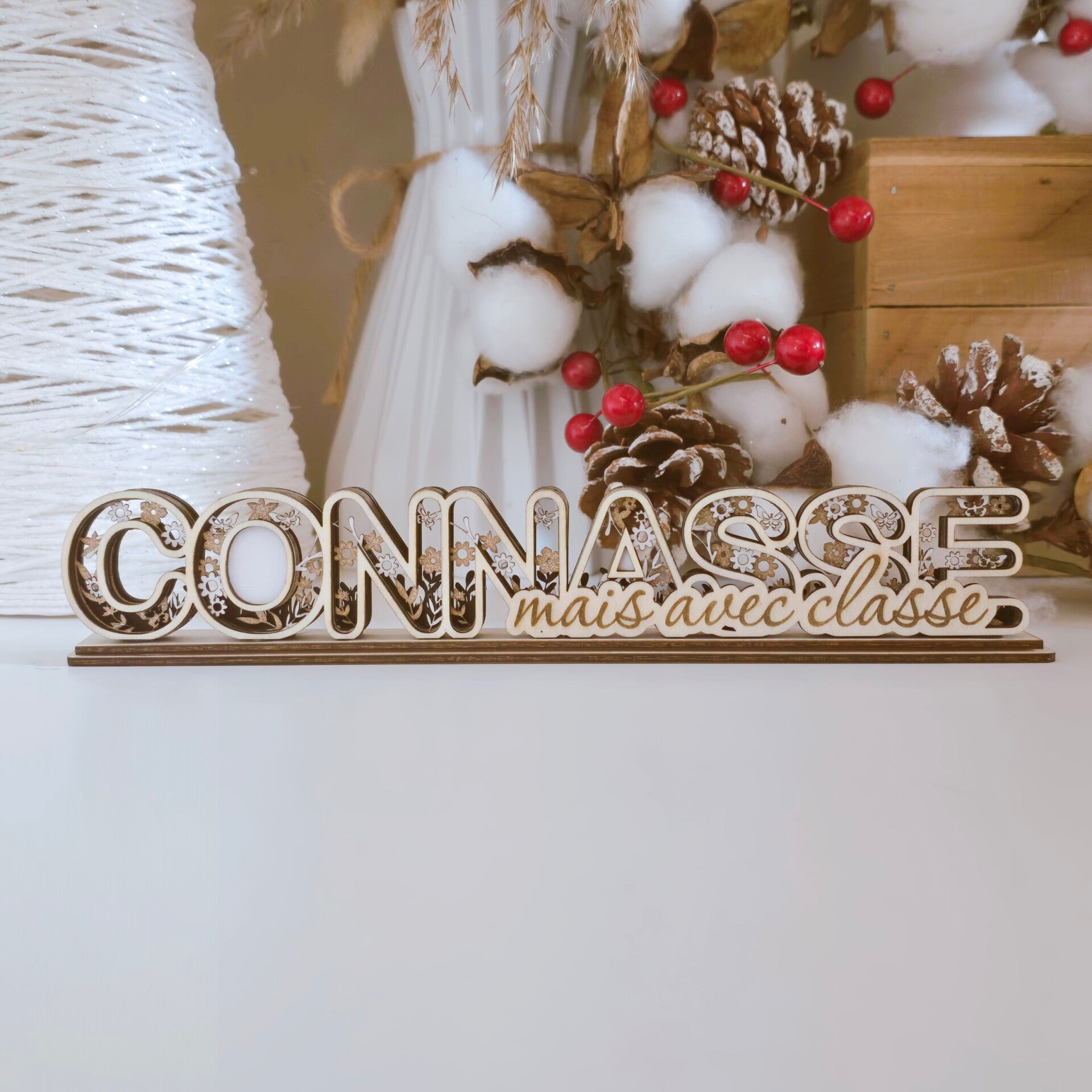 Déco à poser – Connasse mais avec classe