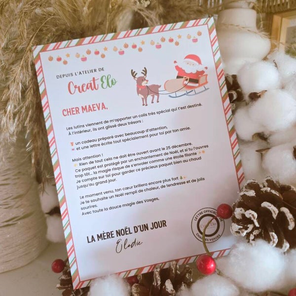 Lettre Magique de la Mère Noël – Format A5